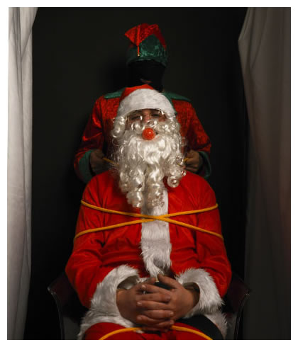 magicien arbre de noel
