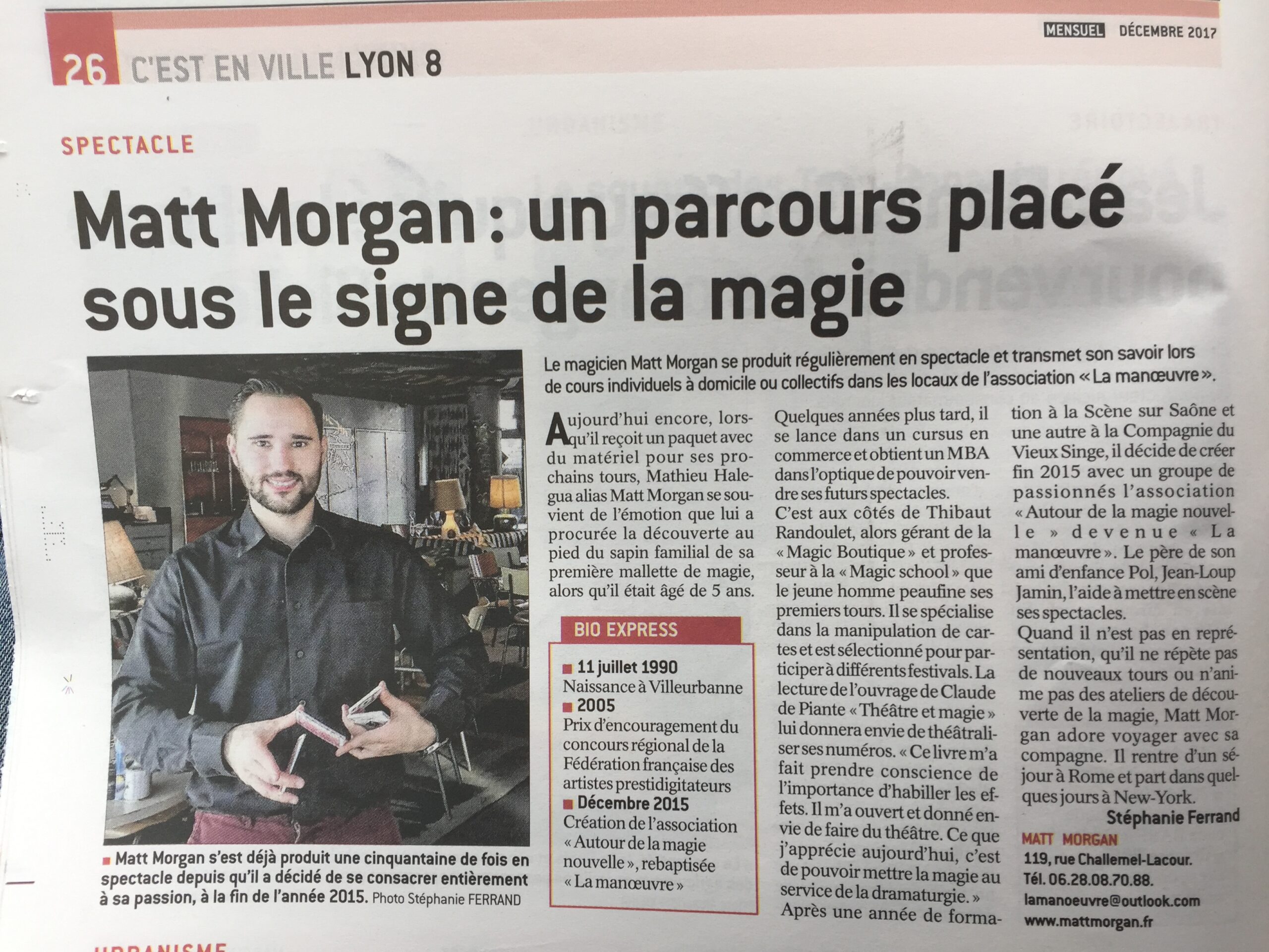 magicien Lyon