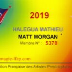 Matt Morgan est membre de la Fédération Française des Artistes Prestidigitateurs (FFAP)
